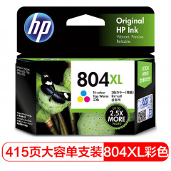 惠普（HP）T6N11AA(804XL) 彩色墨盒 （适用于：HP ENVY 6200 照片一体机系列）