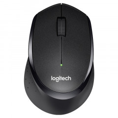 罗技（Logitech）B330企业版 鼠标 无线鼠标 办公鼠标 静音鼠标 右手鼠标 黑色带无线2.4G接收器